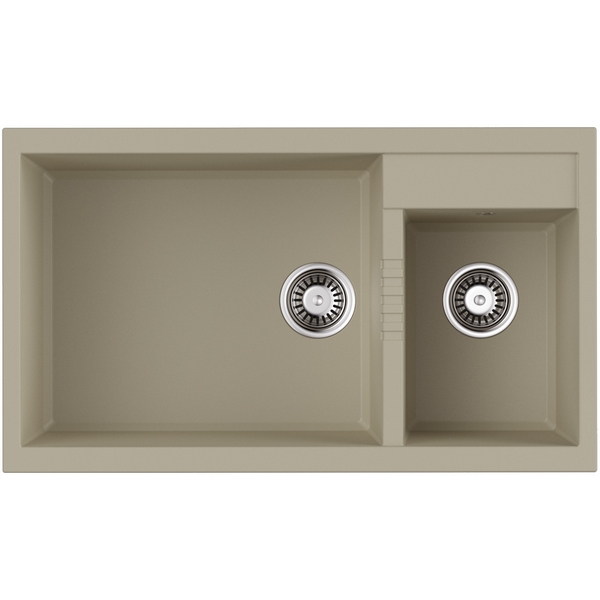 

Мойка Omoikiri Tedori 86-2-LB-BE Tetogranit/ваниль, Tedori 4993933