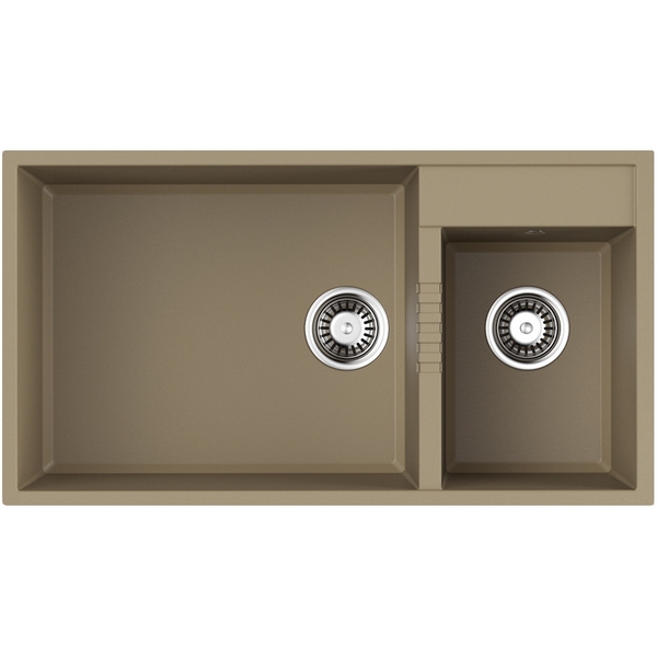 

Мойка Omoikiri Tedori 85-2-U-SA Tetogranit/бежевый, Tedori 4993942