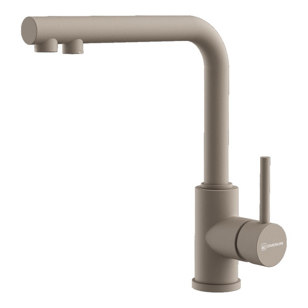 Изображение товара Смеситель для кухни Omoikiri Nakagawa 2 Plus-SA латунь/бежевый 4994419