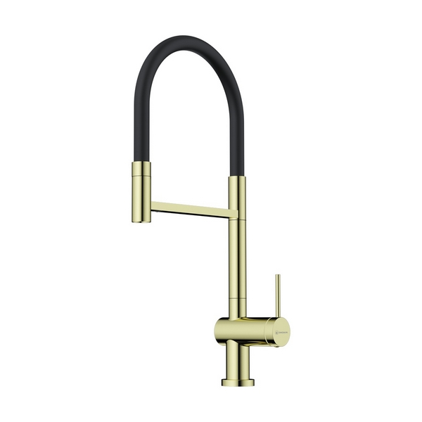 Изображение товара Смеситель для кухни Omoikiri Kanto 2 Plus-SB латунь/светлое золото/черный 4994461