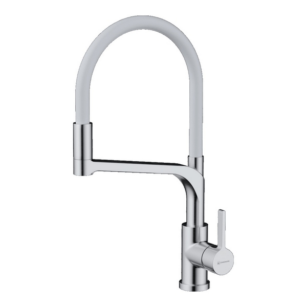 

Смеситель для кухни Omoikiri Sinto 2 Plus-BN-WH латунь/нержавеющая сталь/белый 4994468, Sinto 2 Plus 4994468