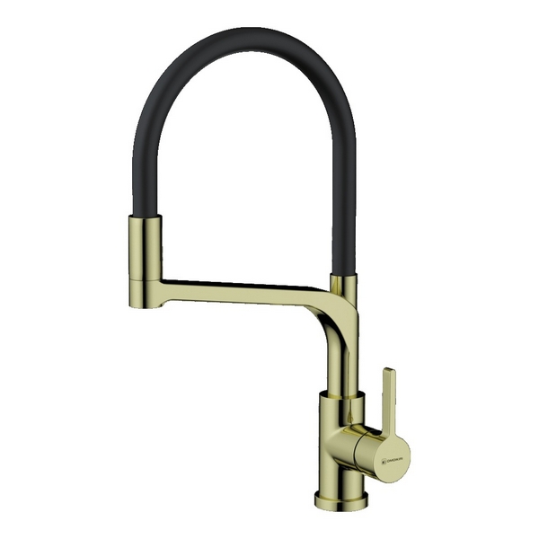 

Смеситель для кухни Omoikiri Sinto 2 Plus-LG-BL латунь/светлое золото/черный 4994469, Sinto 2 Plus 4994469