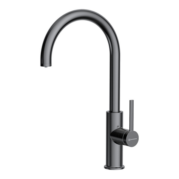 Изображение товара Смеситель для кухни Omoikiri Okawa 2 Plus-GM латунь/вороненая сталь 4994550