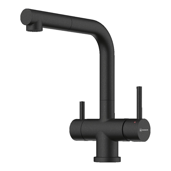 Изображение товара Смеситель Omoikiri Takamatsu-S-BL латунь/черный