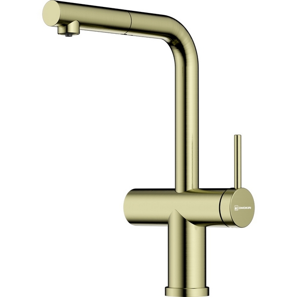 

Смеситель для кухни Omoikiri Karatsu-S-LG латунь/светлое золото 4994612, Karatsu-S 4994612