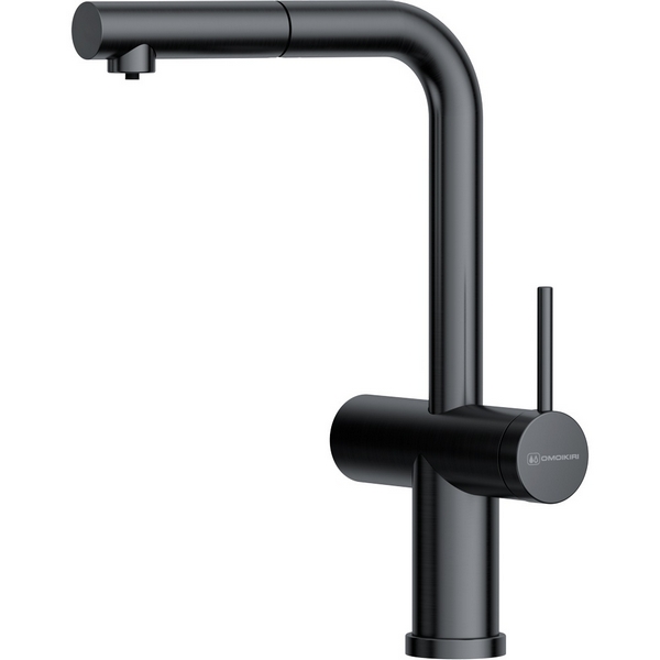 

Смеситель для кухни Omoikiri Karatsu-S-GM латунь/вороненая сталь 4994613, Karatsu-S 4994613