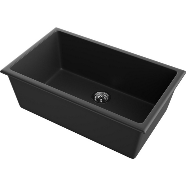 Изображение товара Кухонная мойка Omoikiri Okinoshima 76-U/I-BL Natceramic/черный 4997146