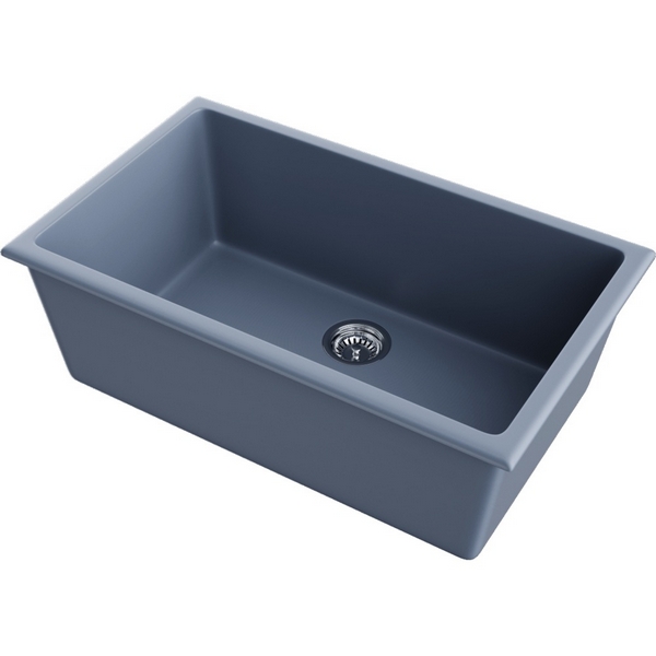 Изображение товара Кухонная мойка Omoikiri Okinoshima 76-U/I-SB Natceramic/smoky blue 4997148