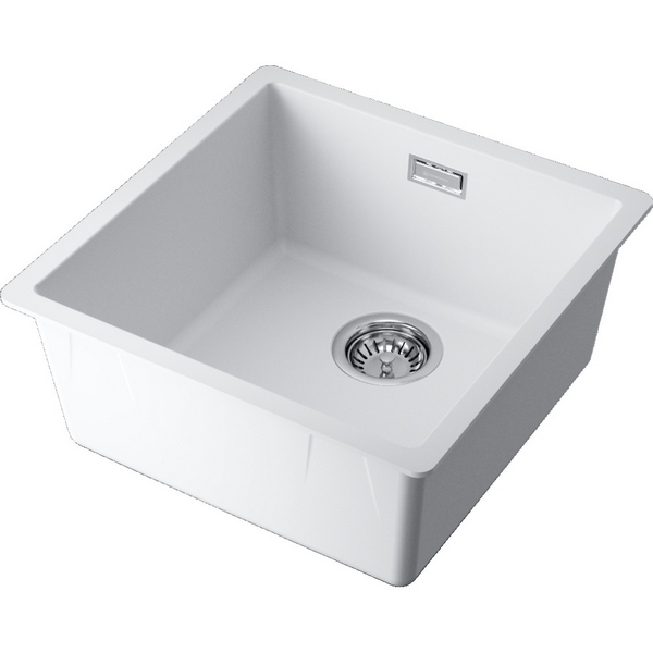 

Кухонная мойка Omoikiri Yamakawa 45T-Integra-WH Tetogranit/белый 4997255, Yamakawa 4997255