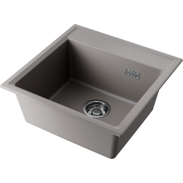 

Кухонная мойка Omoikiri Daisen 51-GR Artgranit/leningrad grey 4997306, Daisen 4997306