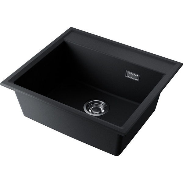 

Кухонная мойка Omoikiri Daisen 57-BL Artgranit/черный 4997308, Daisen 4997308