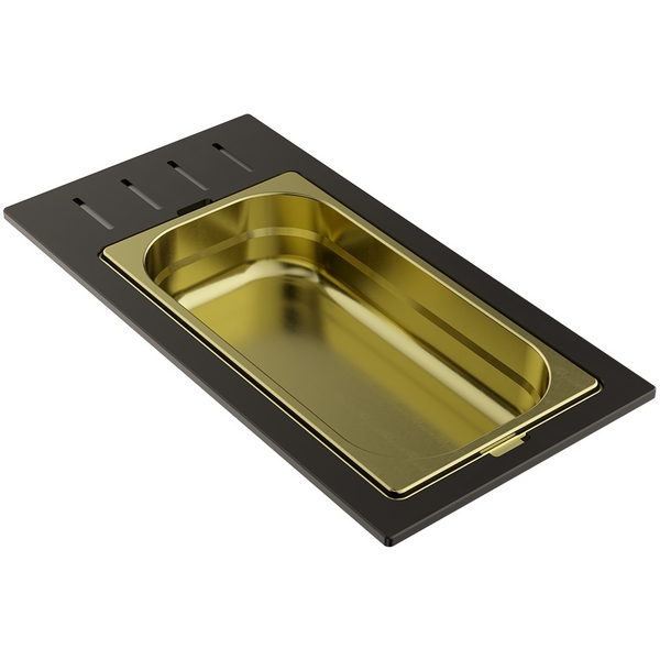 

Контейнер Omoikiri DC-01-1-LG светлое золото, 4999039