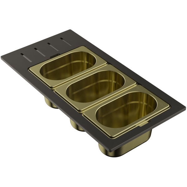 

Контейнер Omoikiri DC-02-3-LG светлое золото, 4999080