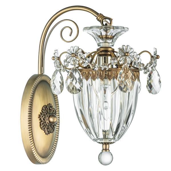 

Бра из хрусталя Osgona SCHON 790611, Золото, SCHON 790611