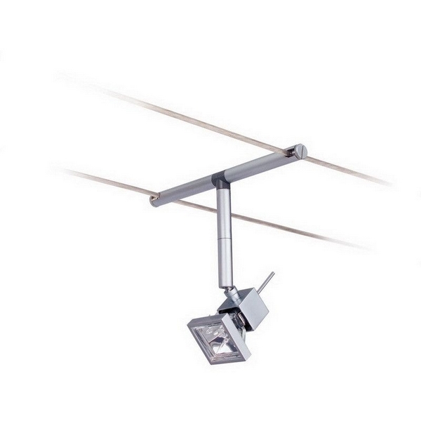 

Трековый светильник струнный 12V Ws Paulmann Halogen 97258, Хром, Ws Halogen 12v 97258
