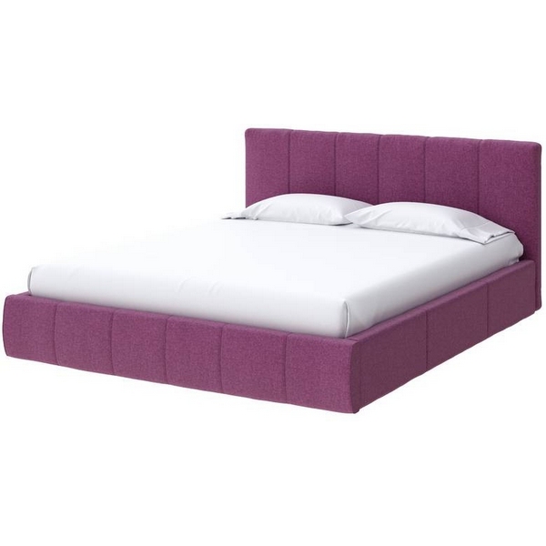 

PROxSON Кровать Varna Grand без основания (Ткань: Рогожка Savana Berry (фиолетовый)) 180x200, Varna Grand 1897429