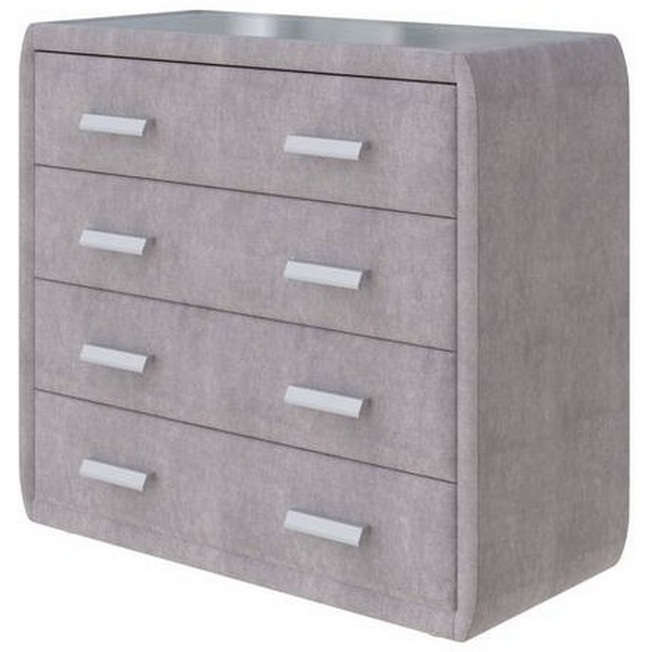 

PROxSON Комод Soft Mebel (Ткань: Велюр Лофти Серый) 101x48, Soft Mebel 1904065