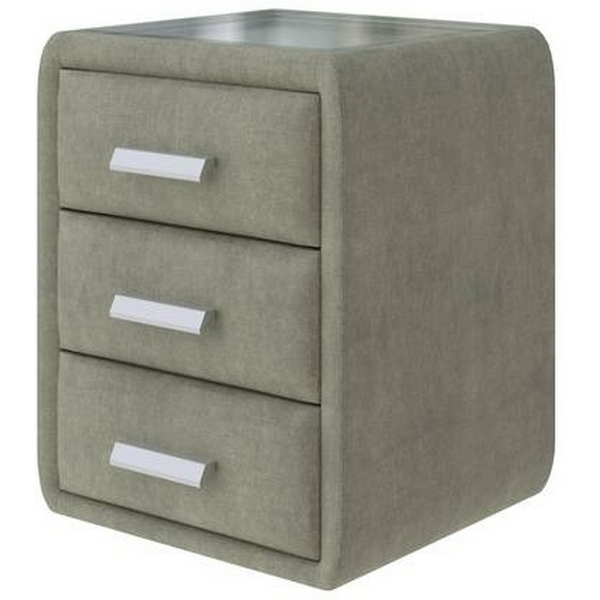 

PROxSON Тумба Soft Mebel (Ткань: Велюр Лофти Олива) 51x48, Soft Mebel 1904070