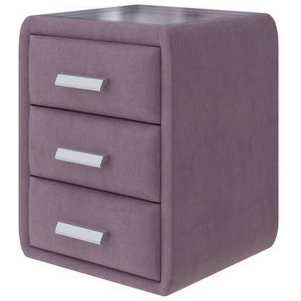 

PROxSON Тумба Soft Mebel (Ткань: Велюр Лофти Слива) 51x48, Soft Mebel 1904076