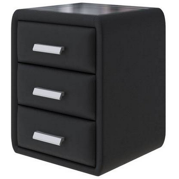 

PROxSON Тумба Soft Mebel (Экокожа Черный) 51x48, Soft Mebel 1904080
