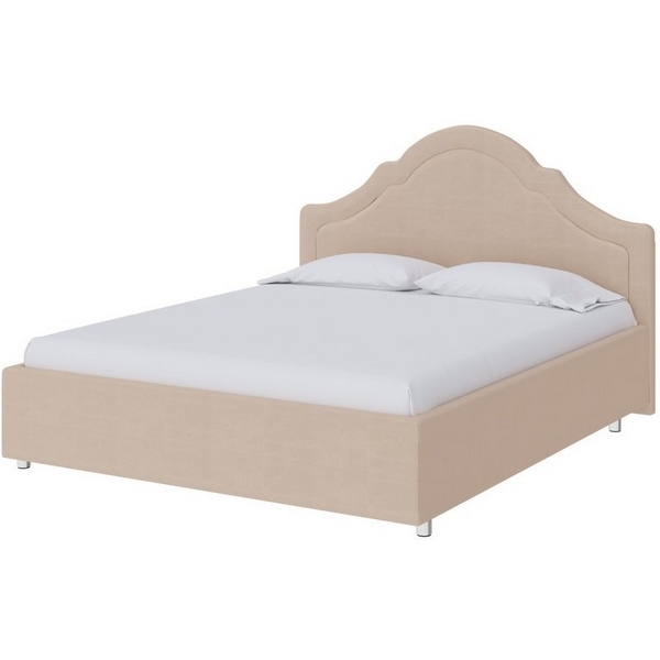 

PROxSON Кровать Vintage (Ткань: Велюр Forest 730 Миндальный) 180x190, Бежевый, Vintage 1904574