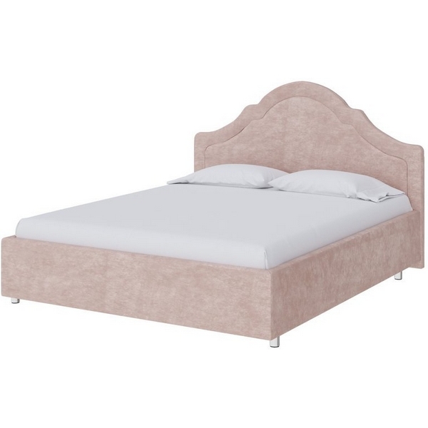 

PROxSON Кровать длиной 190 см Vintage (Ткань: Велюр Лофти Мокко) 140x190, Бежевый, Vintage 1904850