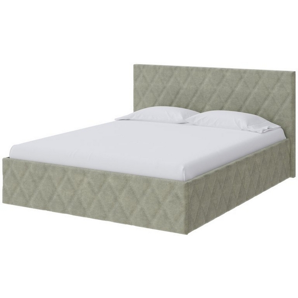 

PROxSON Кровать Fresco (Ткань: Велюр Лофти Олива) 140x200, Зеленый, Fresco 1908198