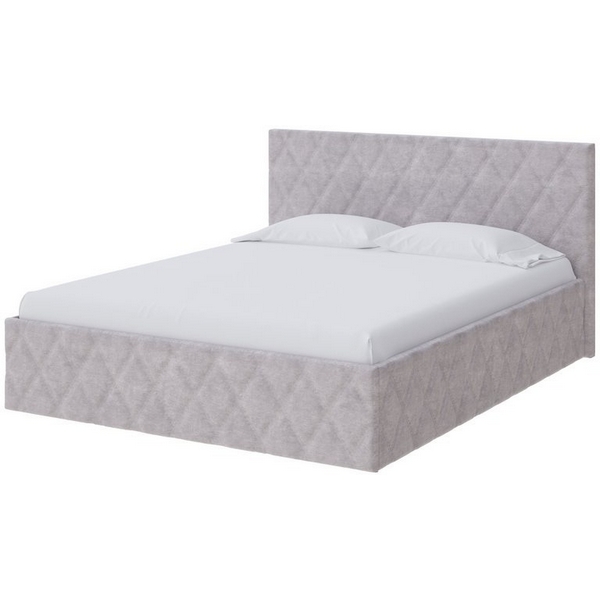 

PROxSON Кровать Fresco (Ткань: Велюр Лофти Серый) 120x200, Fresco 1908322