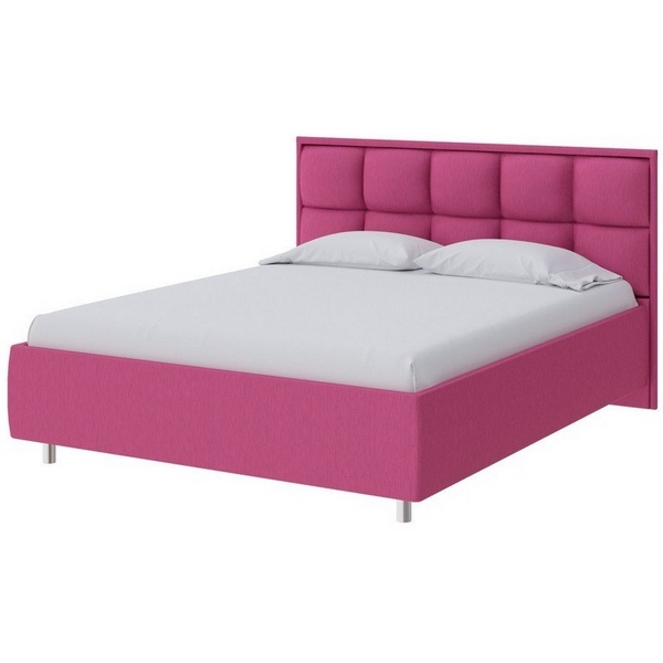 

PROxSON Кровать Chessy без основания (Ткань: Рогожка Savana Berry (фиолетовый)) 80x200, Chessy 1908560