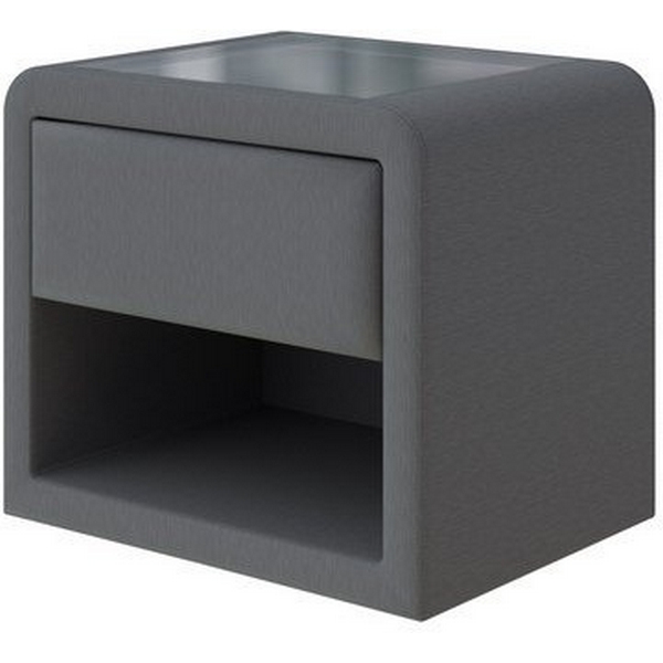 

PROxSON Тумба Cube (Ткань: Рогожка Savana Grey (серый)) 52x41, Cube 1909258