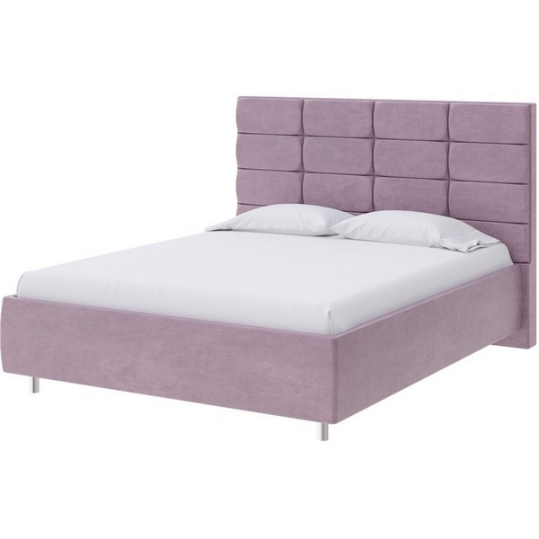 

PROxSON Кровать Shapy без основания (Ткань: Велюр Лофти Слива) 180x200, Фиолетовый, Shapy 1909786