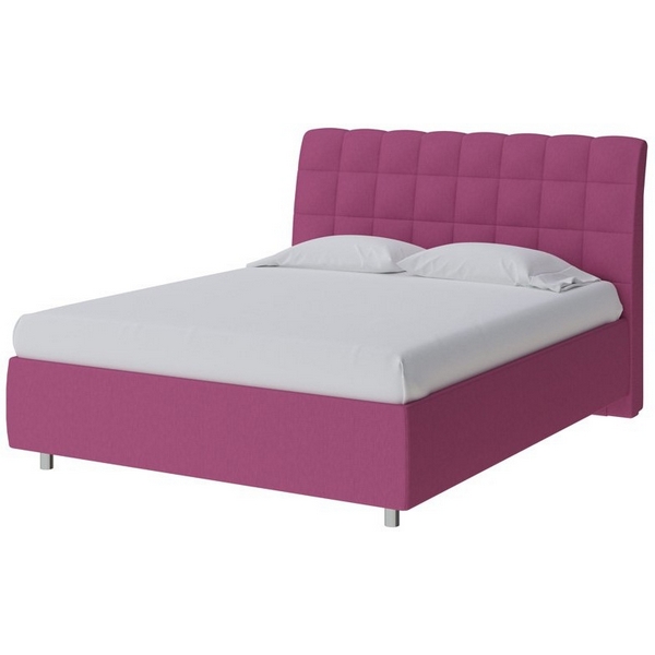 

PROxSON Кровать Volumo без основания (Ткань: Рогожка Savana Berry (фиолетовый)) 90x200, Volumo 1909863