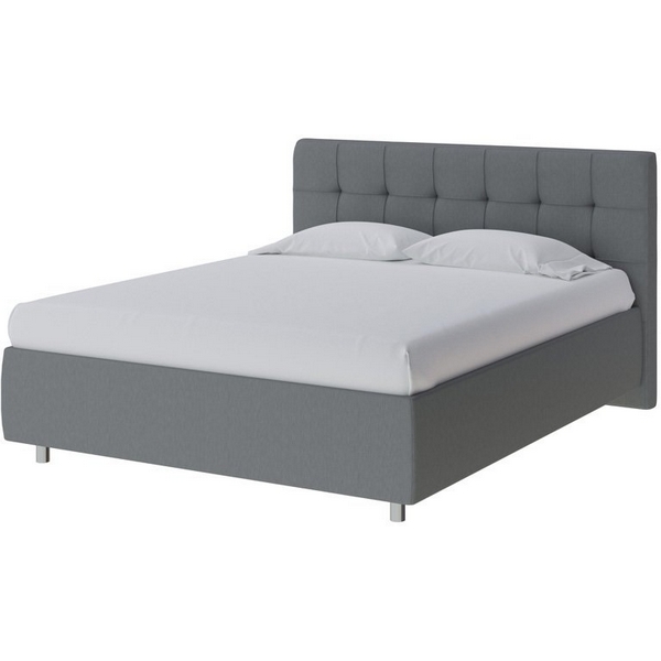 

PROxSON Кровать Nety без основания (Ткань: Рогожка Savana Grey (серый)) 140x200, Nety 1909975