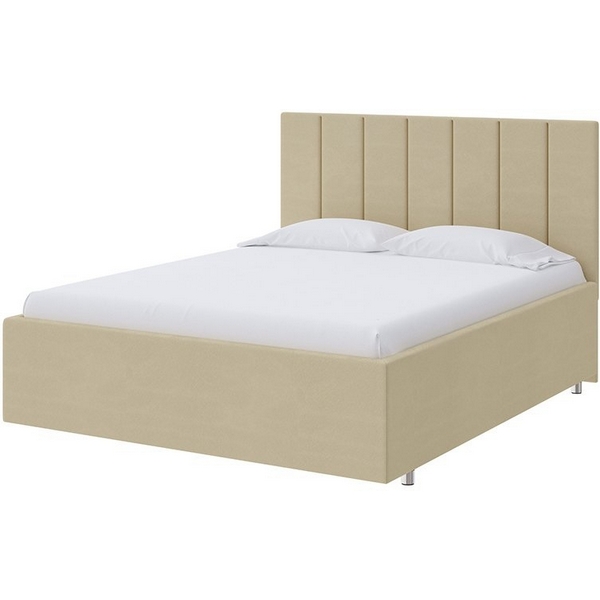 

PROxSON Кровать Modern Large (Ткань: Велюр Forest 4 Бежевый) 120x200, Modern Large 1910406