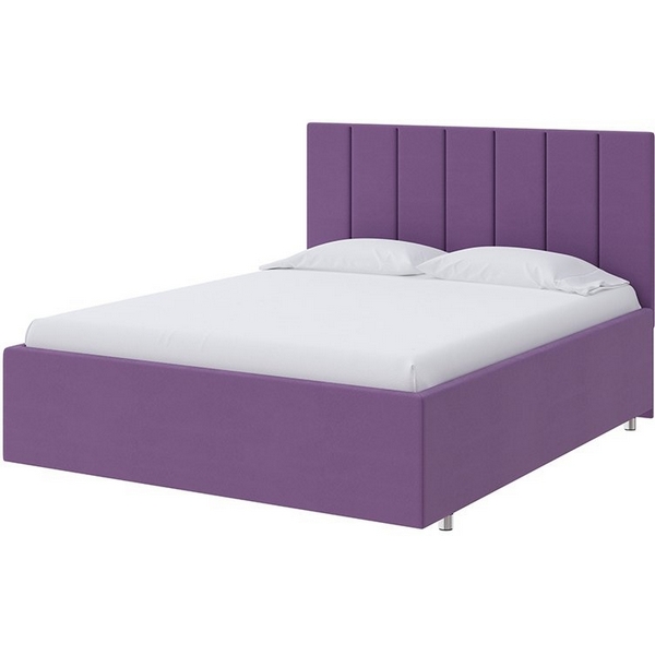 

PROxSON Кровать Modern Large (Ткань: Велюр Forest 741 Светло-фиолетовый) 80x200, Modern Large 1910444