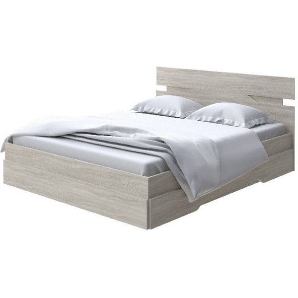 

Без бренда Кровать Milton (ЛДСП Ясень Шимо Светлый) 90x190 PROxSON, Бежевый, Milton 1919358