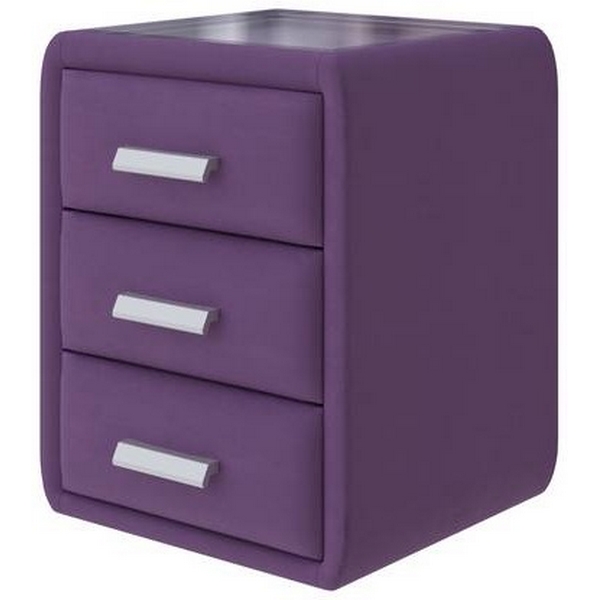 

PROxSON Тумба Soft Mebel (Ткань: Велюр Forest 741 Светло-фиолетовый) 51x48, Soft Mebel 1934261