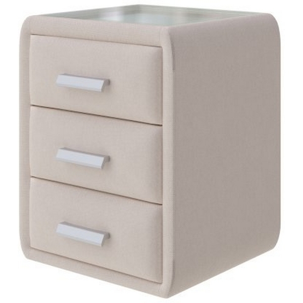 

PROxSON Тумба Soft Mebel (Ткань: Рогожка Тетра Молочный) 51x48, Soft Mebel 1934262