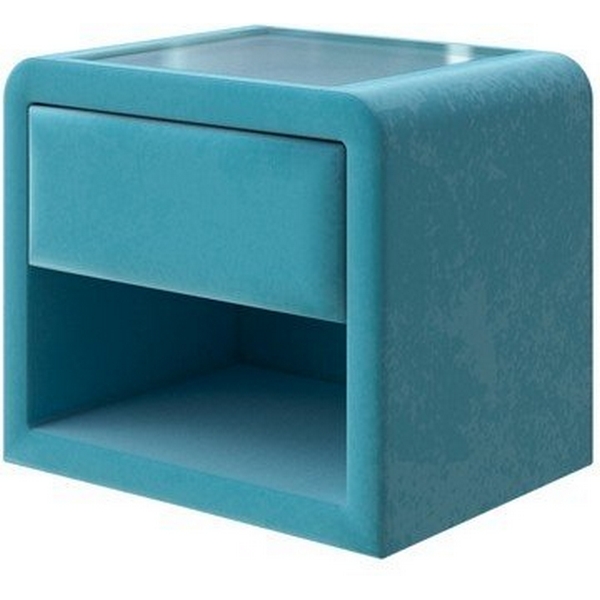 

PROxSON Тумба Cube (Ткань: Велюр Shaggy Azure) 52x41, Cube 1934329