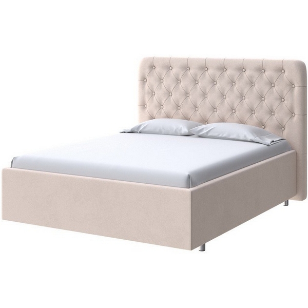 

PROxSON Кровать Classic Large (Ткань: Велюр Ultra Суфле) 80x200, Бежевый, Classic Large 1935136