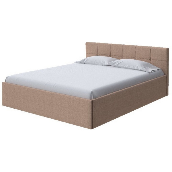 

PROxSON Кровать Domo Plus (Ткань: Рогожка Savana Camel (бежевый)) 140x200, Domo Plus 1937878