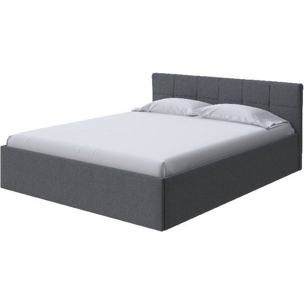 

PROxSON Кровать Domo Plus (Ткань: Рогожка Savana Grey (серый)) 140x200, Domo Plus 1937890