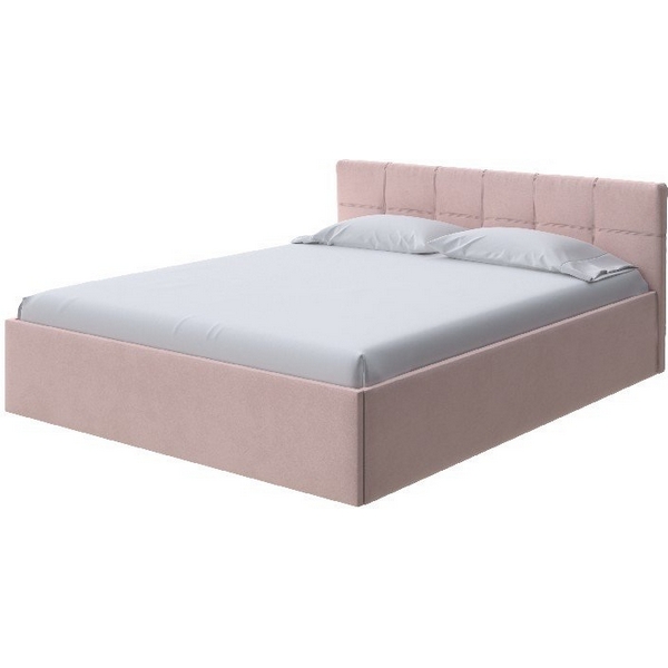 

PROxSON Кровать Domo Plus (Ткань: Велюр Ultra Розовый мусс) 90x200, Domo Plus 1938025