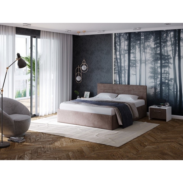 

PROxSON Кровать Vector Plus (Ткань: Велюр Monopoly Горячий шоколад (237)) 90x200, Коричневый, Vector Plus 1939214