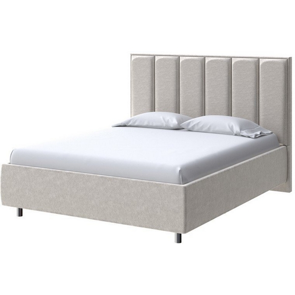 

PROxSON Кровать Routa без основания (Ткань: Велюр Gratta 1 Шампань) 160x200, Бежевый, Routa 2013580