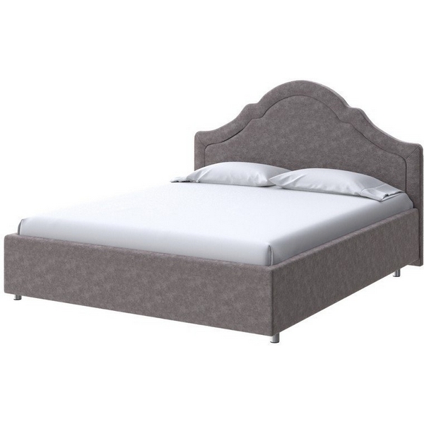 

PROxSON Кровать Vintage (Ткань: Велюр Gratta 7 Жареный миндаль) 80x200, Коричневый, Vintage 2014285