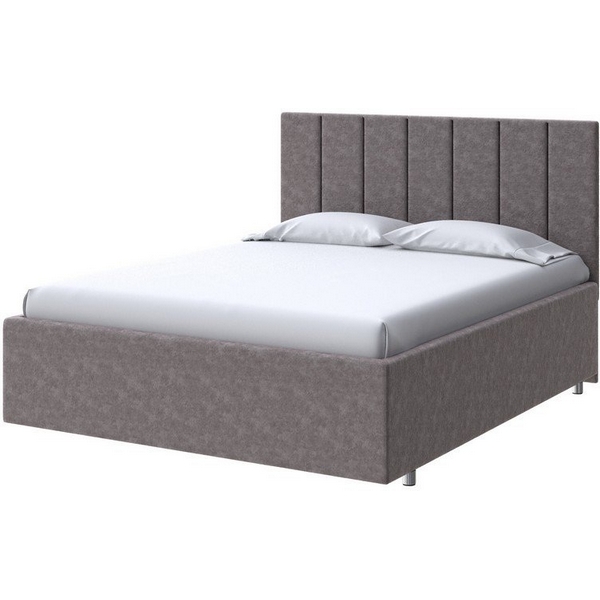 

PROxSON Кровать Modern Large (Ткань: Велюр Gratta 7 Жареный миндаль) 80x190, Коричневый, Modern Large 2014620