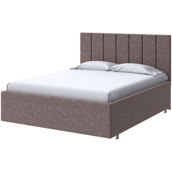 

PROxSON Кровать Modern Large (Ткань: Велюр Gratta 8 Брауни) 90x190, Коричневый, Modern Large 2014636
