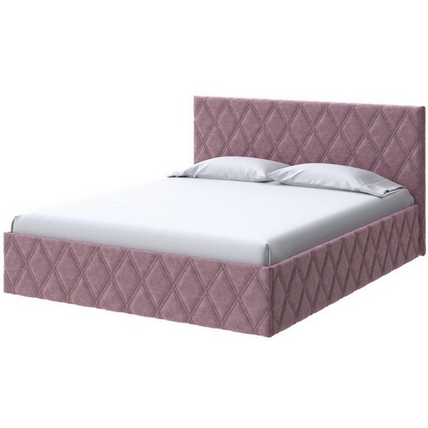 

PROxSON Кровать Fresco (Ткань: Велюр Gratta 6 Ягодный мусс) 180x190, Фиолетовый, Fresco 2014728