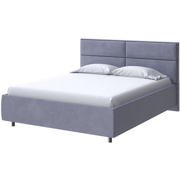 

PROxSON Кровать Pado без основания (Ткань: Велюр Casa Благородный серый) 80x190, Pado 2016396